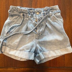 Hollister Light Blue Jean Shorts